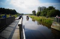 Am Falkirk Wheel