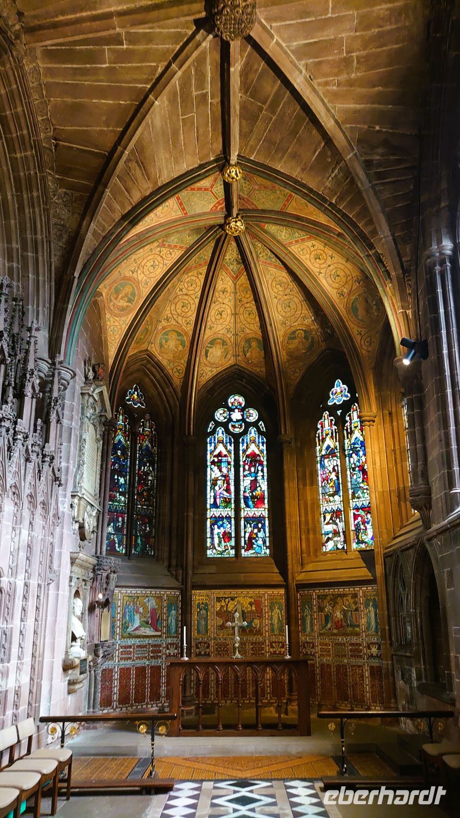 105 Im Innern der Kathedrale, Chester