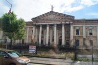 Das alte Gericht, eine Brandruine 