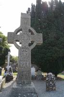 Eines der drei mittelerlaterlichen Hochkreuze von Monatserboice mit biblischen Szenen