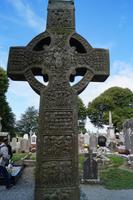 Eines der drei mittelerlaterlichen Hochkreuze von Monatserboice mit biblischen Szenen