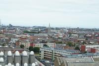 St. Patrick'S Cathedral, Dublin, vom Guinness Store House gesehen 