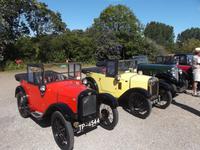 Historische Austins in Godshill