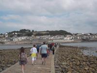 Ebbe-Dammweg vom St. Michaels Mount nach Marazion