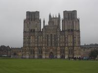 Schirmfassade der Kathedrale von Wells