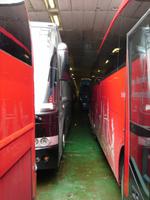 Auf der Fähre ging es eng zu