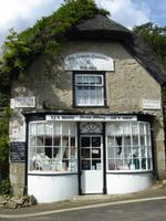 Kleine Häuser auf der Isle of Wight