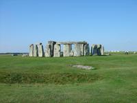 Alte Steine in der Sonne. Stonehenge