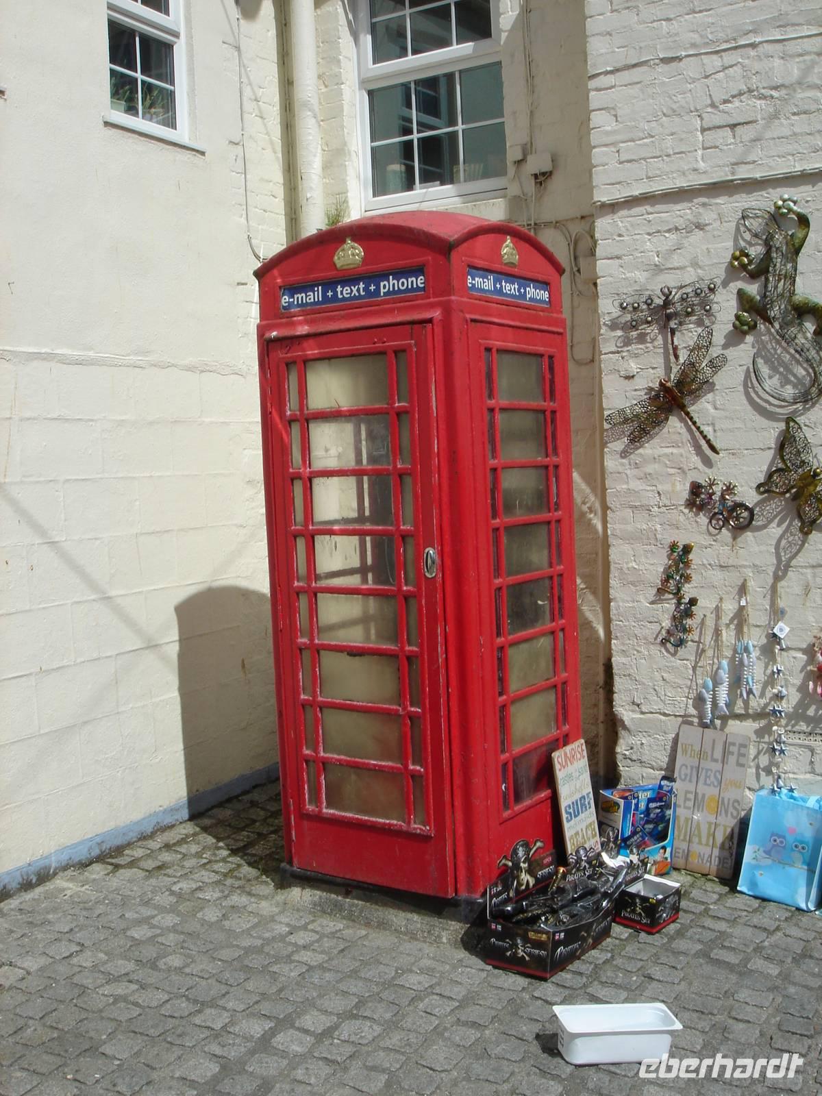 Telefonzelle und Kunst