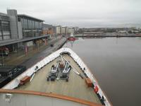 Royal Yacht Britannia am Ocean Terminal