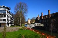 Cambridge, Mathematikerbrücke am Queenscollege