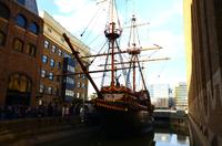 London, South Walk -  Golden Hinde II