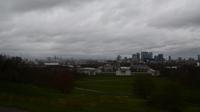 Greenwich, Blick auf die Stadt mit City und Canary Wharf