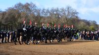 London, Wachablösung bei der Horse Guard