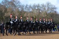 London, Wachablösung bei der Horse Guard