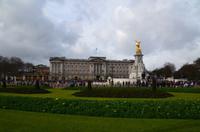 London, Buckingham Palace und Queen Victoria Denkmal