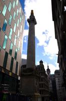 London, City of London, Monument to the Great Fire of London