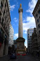 London, City of London, Monument to the Great Fire of London