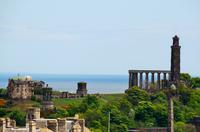 332 Edinburgh, Blick vom Castle zum Carlton Hill