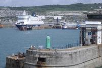 Ankunft im Hafen von Dover