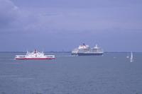 Fährrückfahrt über den Solent