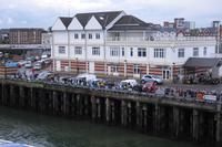 Bei der Rückfahrt von der Isle of Wight