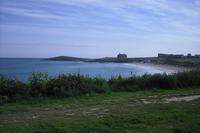 Newquay Bay am Morgen