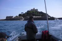 Mit dem Boot zurück