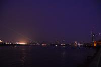 036 London, Blick nach Greenwich mit Nullmeridian