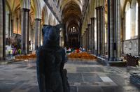 063 Salisbury Cathedral, Langhaus