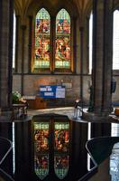 069 Salisbury Cathedral, Taufbecken im Langhaus