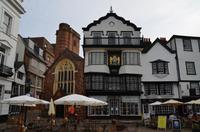 092 Exeter, historische Häuser in der Domfreiheit