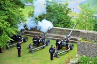 296 Stirling Castel, Queen Elisabeths Birthday Salut