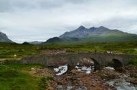 386 Skye, Sligachan Bridge  und die Black Cullin Hills