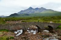 387 Skye, Sligachan Bridge  und die Black Cullin Hills
