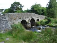 Eine der Brücken von Postbridge