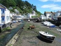 Ebbe in Polperro