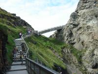 Aufstieg zum Tintagle Castle