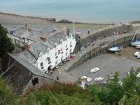 Ebbe in Clovelly