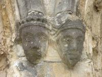 Wer mag das sein? Detail in Vicars Close