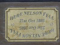 Stelle auf HMS Victory an der Admiral Nelson von Kugel getroffen wurde