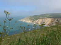Aufstieg zum Aussichtpunkt der Needles 