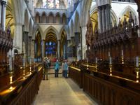 Chorgestühl Kathedrale Salisbury