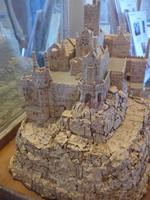 Miniatur des Castle - vom Diener des Hauses aus Campangner-Korken gemacht