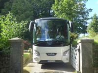 Trewidden Garden Maßarbeit bei der Ausfahrt