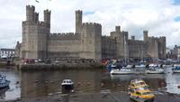 Das Schloss in Caernarfon 