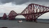 Die Eisenbahnbrücke am Firth of Forth 