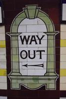 Mit der Travel Card durch London - Ausgang der Station