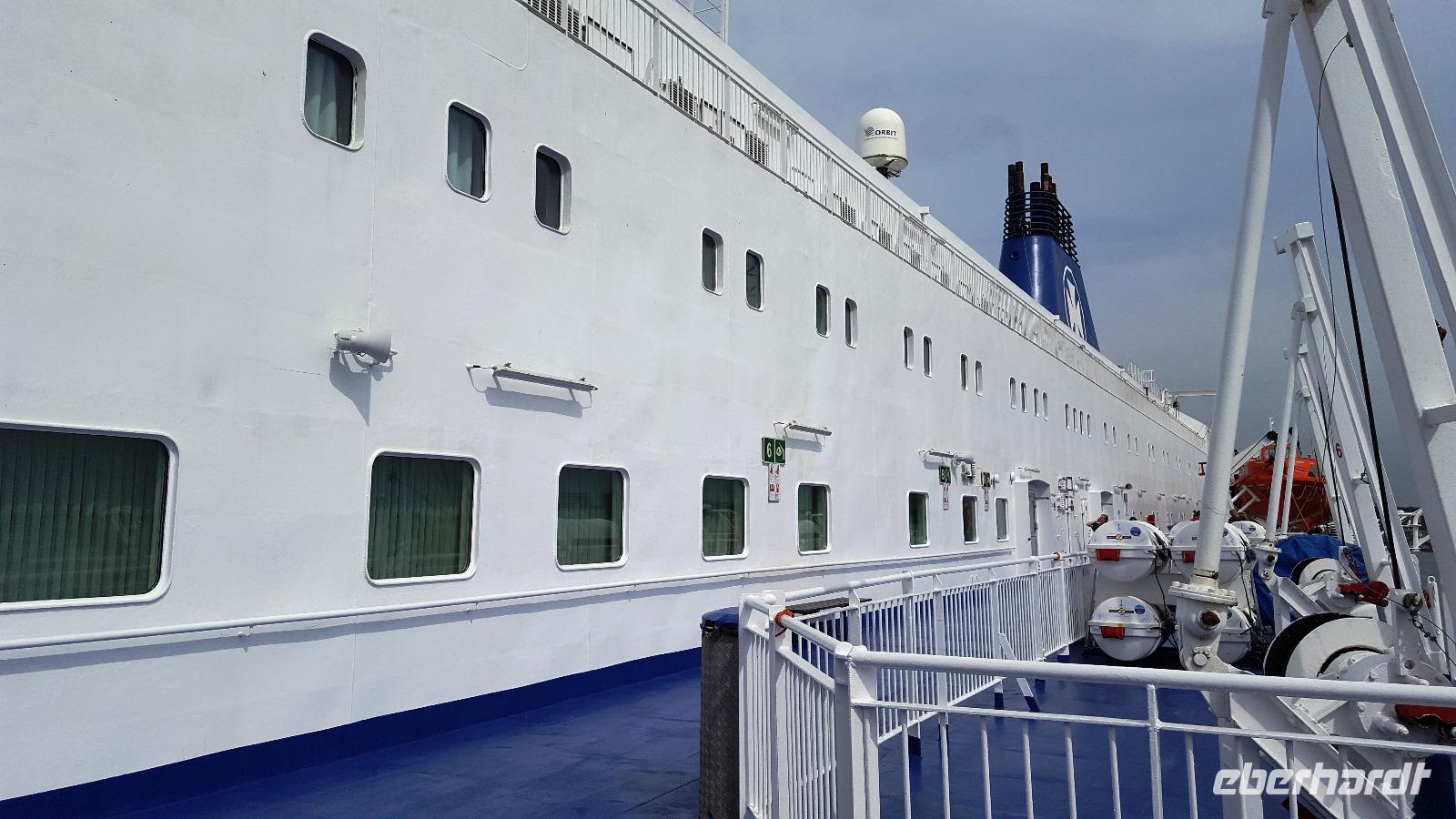 unsere Fähre King Seaways