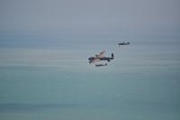 Wir werden kostenlose Zuschauer einer Flug-Show - die seit 1993 stattfindende Airbourne in Eastbourne